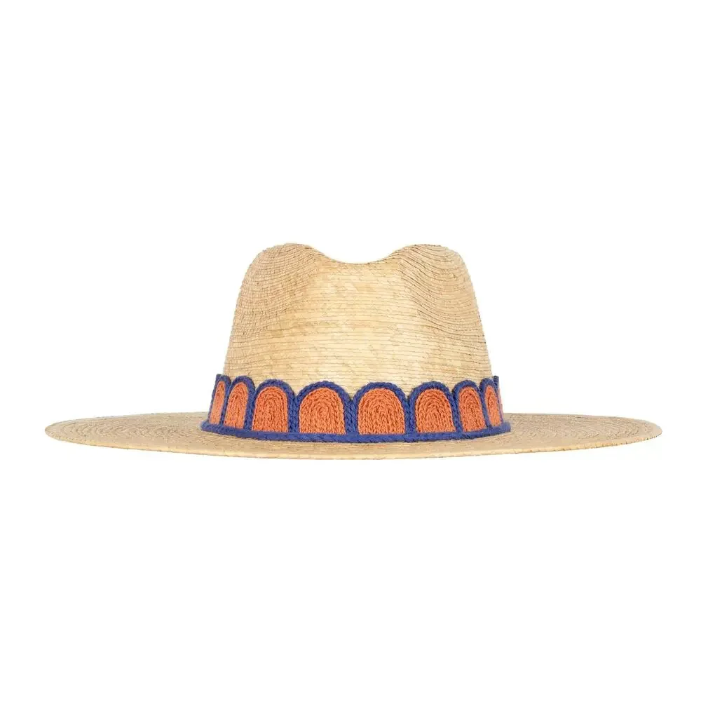 Sunshine Tienda Ingrid Crochet Palm Hat XL UPF 50+ Handmade Guatemala